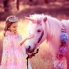 YAOOBEY Princess Dress Up Clothes for Girls 4-6,Unicorn Princess Easter Costumes Toys for Girls 3 4 5 6 7 Year Old Christmas Birthday Gifts