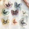 Bartosi Butterfly Hair Clips Butterfly Hair Barrettes Bride Wedding Hair Pins Bridal Hair Accessories for Women and Girls (Pack of 8)