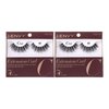 i-Envy 2 Pairs False Eyelashes C Curl Natural Lashes Salon Lash Extension Effect