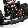 GLOBACT RC Servo Mount 6061-T6 for 1/18 TRX4M RC Crawler Upgrades Parts (Black)