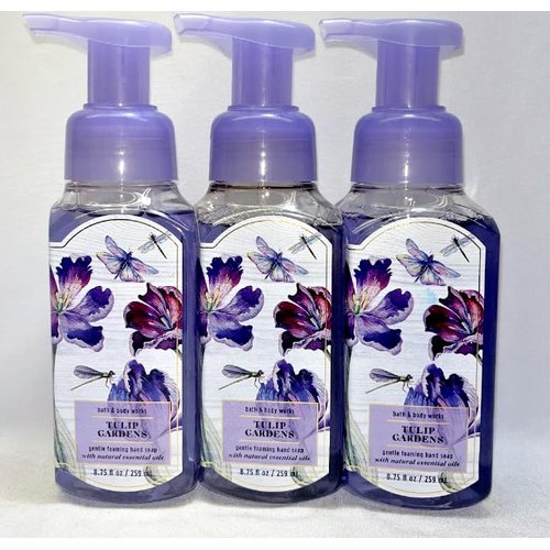 3 Tulip Gardens Bath Body Gentle Foaming Hand Soap 8.75 fl oz