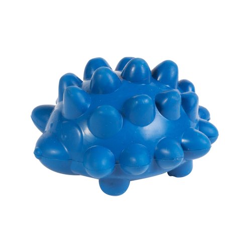 Boss Pet Chomper Tail Waggers Peanut Butter Hedgehog Squeaker Toy for Pets, Assorted Colors