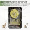 LIZEWEI 8 Sets of 156T1978A Replacement Trippers Kit Compatible with Intermatic T100 Series Clock Dial Trippers Timers T101, T102, T103, T104, 102-20, 104-20 etc (8 ON / 8 Off)