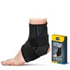 Dr. Scholl’s Compression Ankle Support, Breathable Fabric, Open-Heel Design, Versatile Ankle Brace, Support, Great for Workouts and Sports (Size S/M)