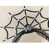 LSHDXD Halloween Spider Web Headband for Women,Sparkling Shiny Bright Acrylic Artificial Diamonds Headband Hair bands for Halloween Decorations Party Supplies