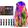 10 Color Temporary Bright Hair Chalk Comb Set - 8 9 10 11 12 year old girl Birthday Gifts Halloween Costume Cosplay Party Favors for Girls Kids Adults