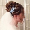 Bridal Hair Accessories, Beusoulover Wedding Hair Comb Clip, Wedding Hair Accessories for Brides, Crystal Bridal Hair Accessories Headpieces for Women, Girl, Party, Prom, (Style A)