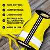 Kitty Holster - Reflective Cat Harness, High-Visibility Harness for Cats for Daytime and Nighttime, Secure Cat Vest for Walking and Travelling, Breathable and Washable Cotton, M to L, Sunshine Yellow