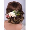 Kercisbeauty Cute Flower Hair Comb Vintage Headpiece for Garden Party Wedding Bridal Headband Girls Party Updo Hair Dress