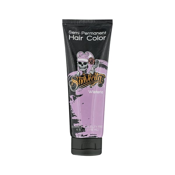 Suavecita Semi-Permanent Hair Color Wisteria Light Pastel Purple Vegan Cruelty Free