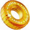 Hokant Fidget Ring Slider Infinitely Rotatable Fidget Finger Ring, Office Desk Toys for Adults EDC for Stress & Anxiety Relief - Amber Yellow
