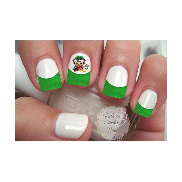 Christmas French Tips and Nail Art Decals Set of 4
