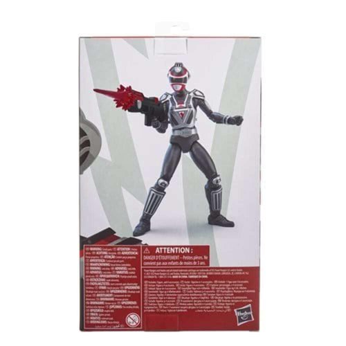 Power Rangers Lightning Collection S.P.D. A-Squad Red Ranger Premium 6-Inch Action Figure Collectable Series Inspired Accessories