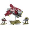 Mega Construx Halo Banshee Breakout Vehicle Halo Infinite Construction Set with Spartan Recon Character Figure, Building Toys for Kids