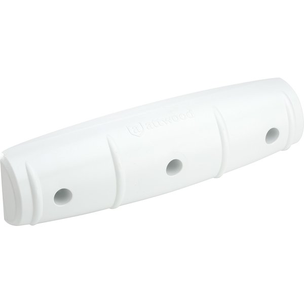 attwood 93532-1 Softside UV-Resistant Marine 18-Inch Straight-Edge Dock Fender, White
