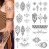 Temporary tattoos for women，Sexy lace line tattoos,Realistic and long-lasting fake tattoos