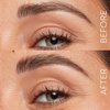 Eyeko Fluffy Brow - Shade 4 Cool Deep Brown - Fiber Enhanced Tinted Brow Gel - Volume & Hold - With Castor Oil and Vitamin E - Vegan 8ml