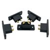 Yaohappy 5Pairs XT90E-M+XT90 Mountable Male Female Durable Plug Connector for RC Model Multicopter
