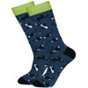 xiaomaizi Men's Novelty Fun Crew Socks Crazy Animal Pattern Long Dress Socks for Men Size 7-13