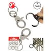 1321 Pack 3 Key, Claw, Feeding, Door, Cage, Lock, Chain, Ring, Bonka Bird Toys, Craft, Clip, Parrot, Hanging, Dog, cat, Parrot, Conure, Accessory, Part