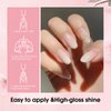 VENALISA Milky White Gel Nail Polish, 15ml Neutral Milky Off White Gel Polish Set Jelly Nude Color Translucent Nail Soak Off UV LED Nail Gel Polish Nail Art Starter Manicure Salon DIY at Home, 0.53 OZ