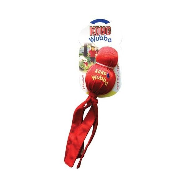 KONG Wubba Squeak Dog Toy Small - Pack of 3