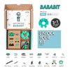 The Off Bits BabaBit Build Your Own Robot Toy Construction Set, Educational STEM Activities Learning Kit, Creative Build and Play Model Kit Steam Toys for 6 7 8 9 10+ Year Old Boys and Girls
