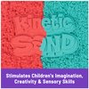 Kinetic Sand Mold n’ Flow, 1.5lbs Red and Teal Play Sand, 3 Tools Sensory Toys for Kids Ages 3+