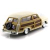 1949 Woody Wagon Beige 1/24 Diecast Model Car by Motormax 73260beige