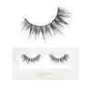 Lilly Lashes Royalty - Lite Mink Lashes | False Eyelashes Perfect for Small, Mono Lid And Almond Eyes | Cat Eye Mink Strip Fake Dramatic Fluffy Flare Lashes 15mm length, Reusable Up to 15 wears