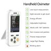 Handheld Pulse Oximeter with Real-Time Alarm -Continuous Adult Finger Spot Checks and Adjustable SpO2 level alarm