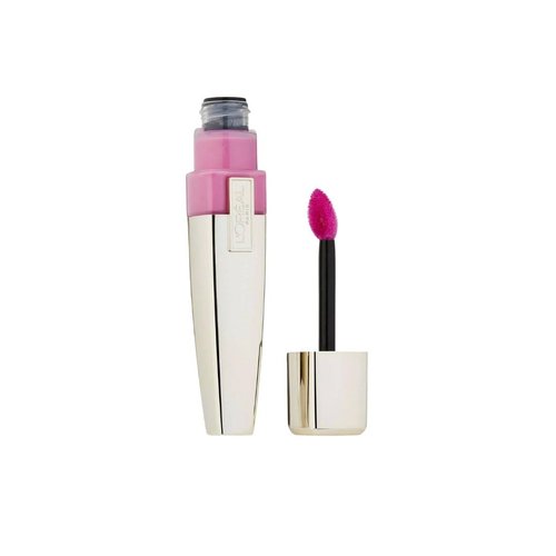 Colour Riche Caresse Wet Shine Stain 191 Stubborn Plum 0.2 fl oz ~ High-Shine Lip Color, Lightweight and Long-Lasting