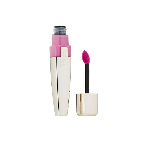 Colour Riche Caresse Wet Shine Stain 191 Stubborn Plum 0.2 fl oz ~ High-Shine Lip Color, Lightweight and Long-Lasting