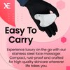 XE Stainless Steel Gua Sha Facial Tools – Heart Shaped Face Massager for Jawline Sculpting and Puffiness Reducing, Metal Guasha Skin Massage Tool for Face, Body, Eyes and Neck
