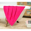 Belizzi Home Ultra Soft 6 Pack Cotton Towel Set, Contains 2 Bath Towels 28x55 inch, 2 Hand Towels 16x24 inch & 2 Wash Coths 12x12 inch, Ideal Everyday use, Compact & Lightweight - Hot Pink