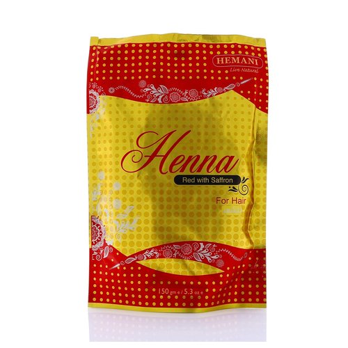 Henna Natural Hair Color For All I Unisex I 150GM I Red withh Saffron I 100 Natural Hair & Beard Dye I Herbal I No PPD I Cruelty Free I Gray Coverage and Tinting