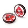 GSE Games & Sports Expert 3" Professional Dealer Button, Casino Grade Acrylic Poker Button for Gambling Card Games, Texas Hold'em, Poker Nights, Tournaments