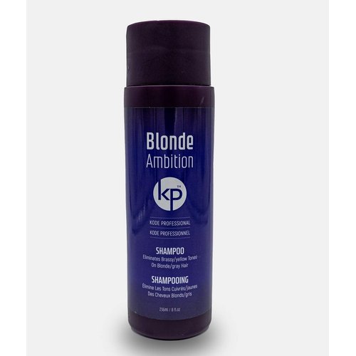 Blonde Ambition Purple Toning Shampoo and Conditioner Set, 8 floz by Kode Professional