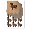 Majestic Standing Horse Temporary Tattoo Water Resistant Fake Body Art Set Collection - 15 2" Tattoos (1 Sheet)