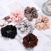 Lolalet Scrunchies for Women, Satin Hair Softer Than Silk Ties Sleep, Big Scrunchy Ponytail Holder with Elastic Bands Girls Thick Thin Curly -6 Pack, Style A