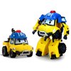 Robocar Poli Transforming Robot, Bucky 4" Transformable Action Toy Figure Vehicles, Mountain Rescue Car Emergency Vehicle Playset, Holiday Birthday Rescue Car Toys Gift for Kids Age 1-5