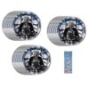 Unique Star Wars Classic Birthday Party Supplies Bundle Pack includes 24 Dessert Cake Paper Plates and 1 Dinosaur Sticker Sheet