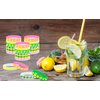 BignzwUra 24PCS Lemon Cutie Themed Party Rubber Bracelets Yellow Lemon Baby Shower Birthday Party Favors Supplies Decorations Goodie Bag Silicone Wristbands