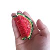 Watermelon Claw Clips,Cellulose Acetate Hair Clips,Small Claw Clips for Women