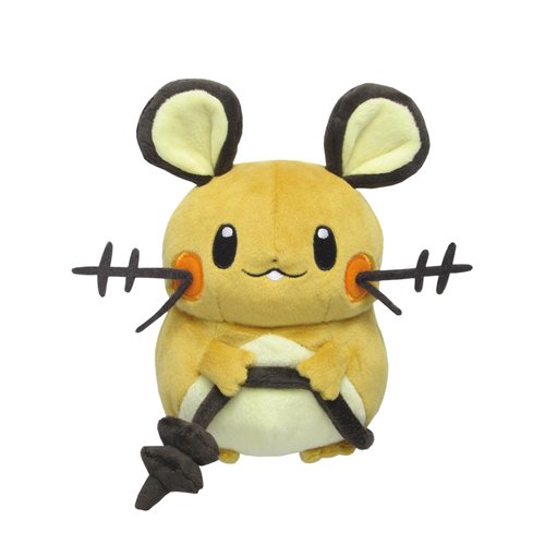Sanei Pokemon All Star Series Dedenne Stuffed Plush, 7"