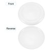 PATIKIL Flying Disc 9 Inch 65 Gram, 2 Pack Ultimate Competition Discs Sport Training Disk for Backyard Lawn Beach Outdoor Park, White