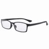 HUIHUIKK Distance Glasses Black Frame Shortsighted Myopia Glasses -2.50 Strength **These are not reading glasses**