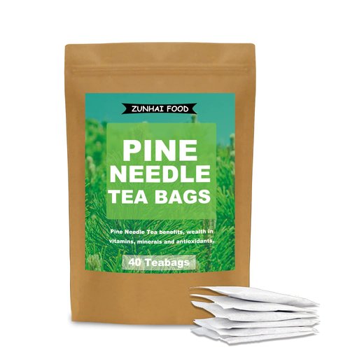 Pine Needle Tea Bags, 40 Teabags, Pine Needles Herbal Tea