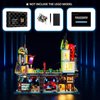 YEABRICKS LED Light for Lego-71799 NINJAGO City Markets Building Blocks Model (Lego Set NOT Included)
