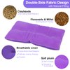 Atsuwell Microwave Heating Pad for Pain Relief, 6 x 11 Heating Pad Microwavable for Cramps, Neck and Shoulders, Knee, Muscle Ache, Joints, Back Pain, Moist Heat Pack for Warm Compress, Purple